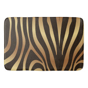 Tapis De Bain Motif rayures de zèbre