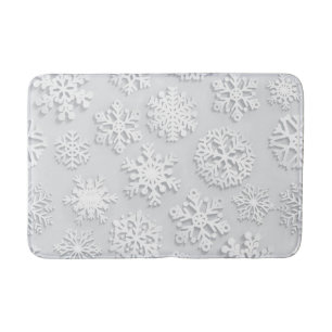 Tapis De Bain Motif Snowflake