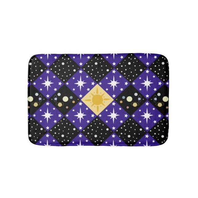 Tapis De Bain Motif spatial (Devant)
