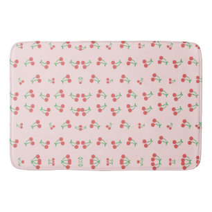 Tapis De Bain Motif Sweet Red Cherry
