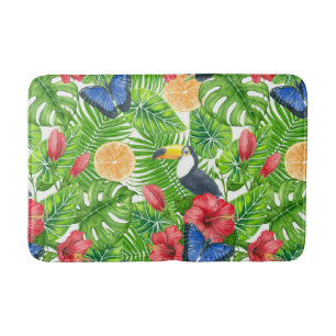 Tapis De Bain Motif tropical