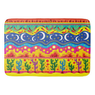 Tapis De Bain Motifs de désert brillants