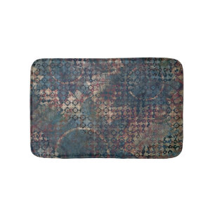 Tapis De Bain Motifs sales avec le patchwork malpropre des