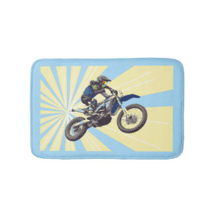 Tapis De Bain Motocross