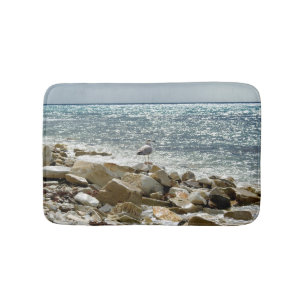 Tapis De Bain mouette et ressac