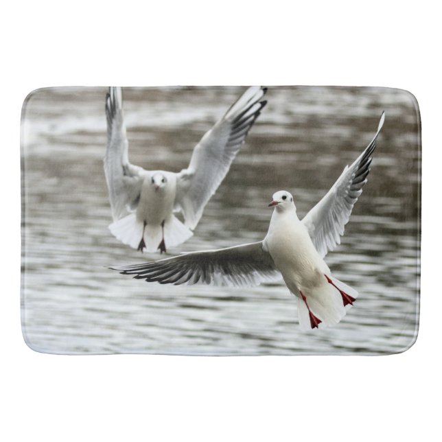 Tapis De Bain Mouettes en vol (Devant)
