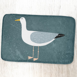 Tapis De Bain Mouettes marines