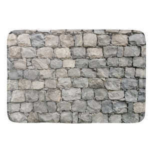 Tapis De Bain Mur en pierre sèche