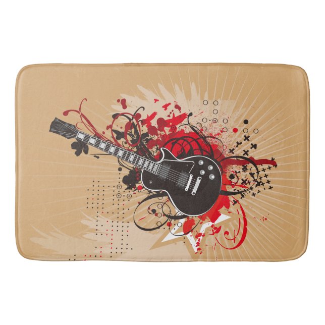 Tapis De Bain Musique 9 bains chauves (Devant)
