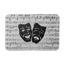 Musique d'argent et masques de théâtre