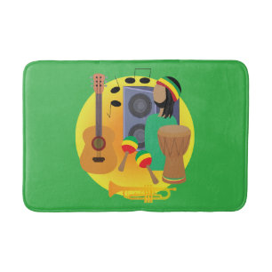 Tapis De Bain Musique Reggae