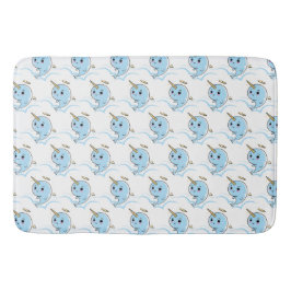 Tapis De Bain Narwhal Angel Cutie