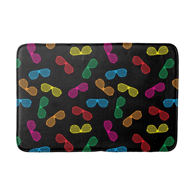 Tapis De Bain Neon Classic Lunettes de soleil Motif (Devant)