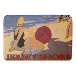 Tapis De Bain New Jersey Shore, ajouter du texte