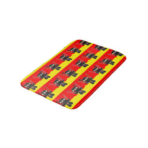 Tapis De Bain Ninjas en colère