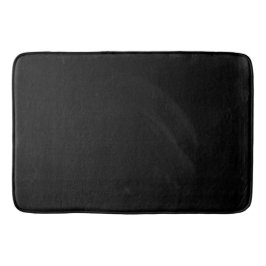 Tapis De Bain Noir : Couleur solide