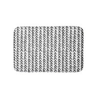Noir Russe Motif Tribal Mat