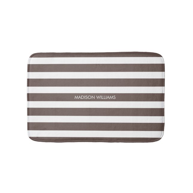 Tapis De Bain Nom personnalisé Bath Mat (Devant)