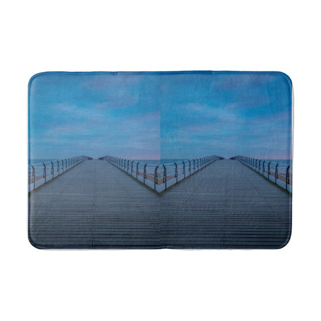 Tapis de bain non-glissière élégant | Salle de bai (Devant)