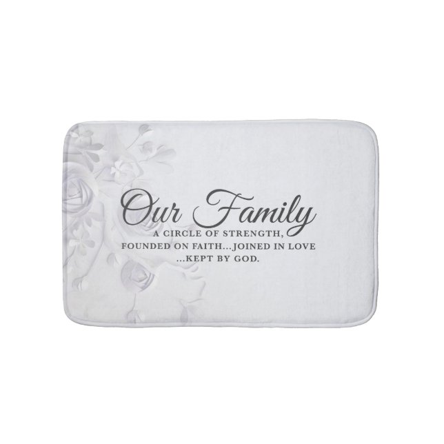 Tapis De Bain Notre famille (Devant)