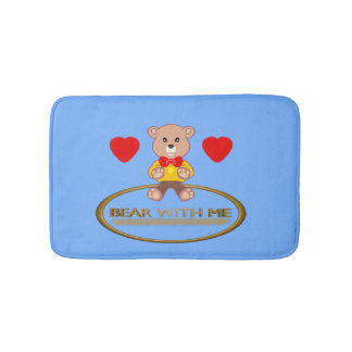 Tapis De Bain Nounours en peluche