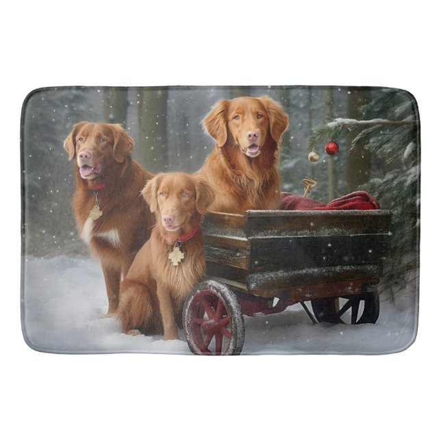 Tapis De Bain Nouvelle-Écosse Duck Toller Retriever Snowden (Devant)