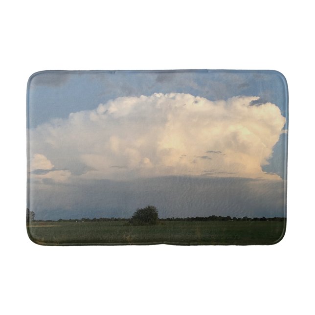 Tapis De Bain Nuage de tempête (Devant)