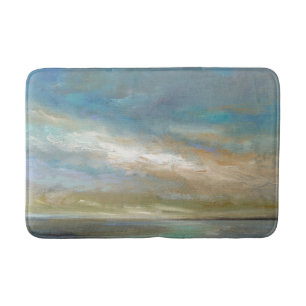 Tapis De Bain Nuages côtiers avec océan