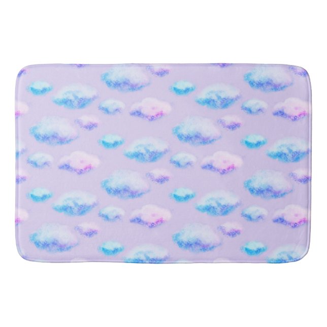 Tapis de bain nuages doux (Devant)