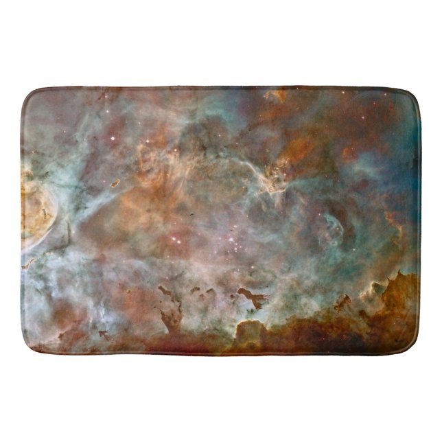 Tapis De Bain Nuages sombres de Carina Nebula Hubble Space (Devant)