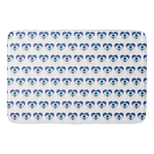 Tapis De Bain Oeil mal grec du coeur