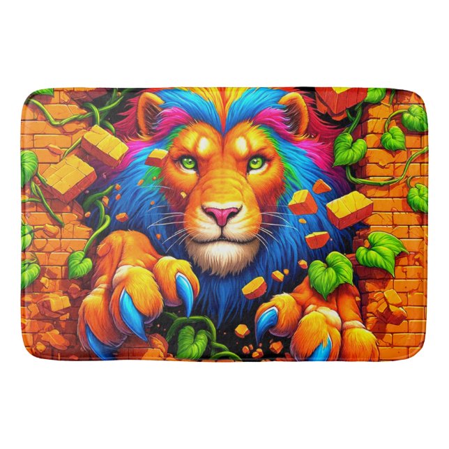 Tapis De Bain OEuvre de Lion (Devant)
