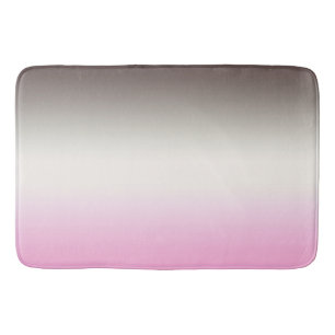 Tapis De Bain Ombre rose gris