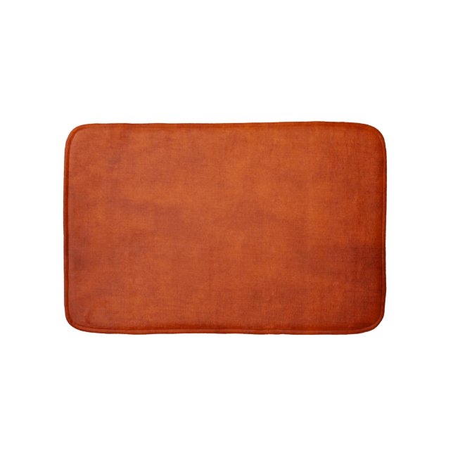 Tapis De Bain Orange brulé (Devant)