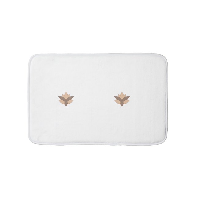Tapis De Bain Orange rougeâtre (Devant)