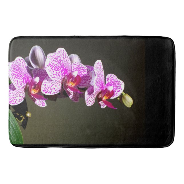 Tapis De Bain Orchidées roses (Devant)