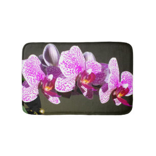 Tapis De Bain Orchidées roses