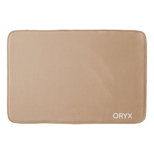 Tapis De Bain Oryx brown beige color name
