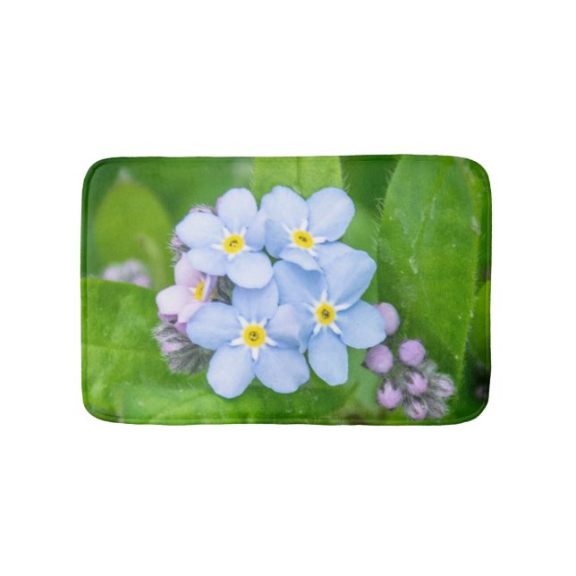 Tapis De Bain Oublie-moi-non, (Devant)