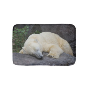 Tapis De Bain Ours polaire dormant