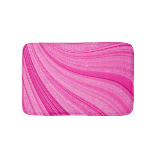 Tapis De Bain Paillette rose