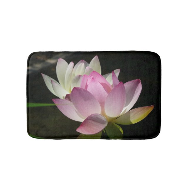 Tapis De Bain Paire de fleurs de Lotus II (Devant)