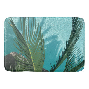 Tapis De Bain palmier sur l'eau
