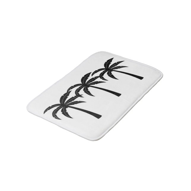Tapis De Bain Palmiers tropicaux (Angle)