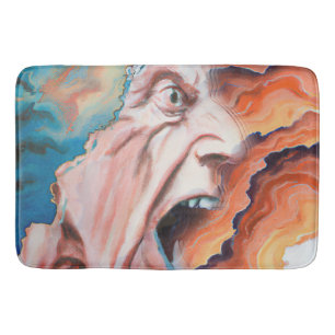 Tapis De Bain Panic Waves peinture à l'huile