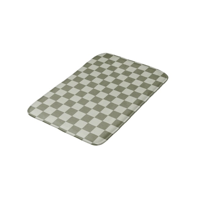Tapis De Bain Panneau de configuration Sage Green (Angle)