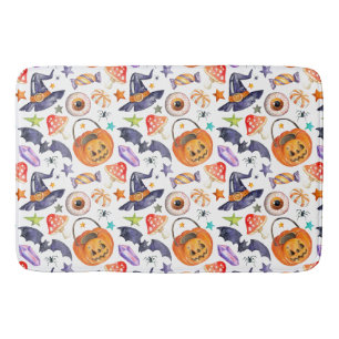 Tapis De Bain Papier à envelopper avec l'illustration d'Hallowee