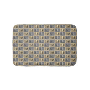 Tapis De Bain Papillon coloré Filtres Half Drop