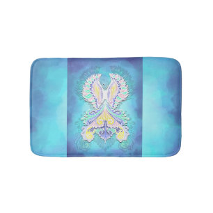Tapis De Bain Papillon pastel mystique Imaginaire Ethereal Boh