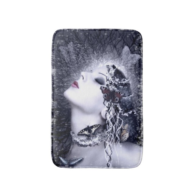 Tapis De Bain Papillon tombé (Devant (Vertical))